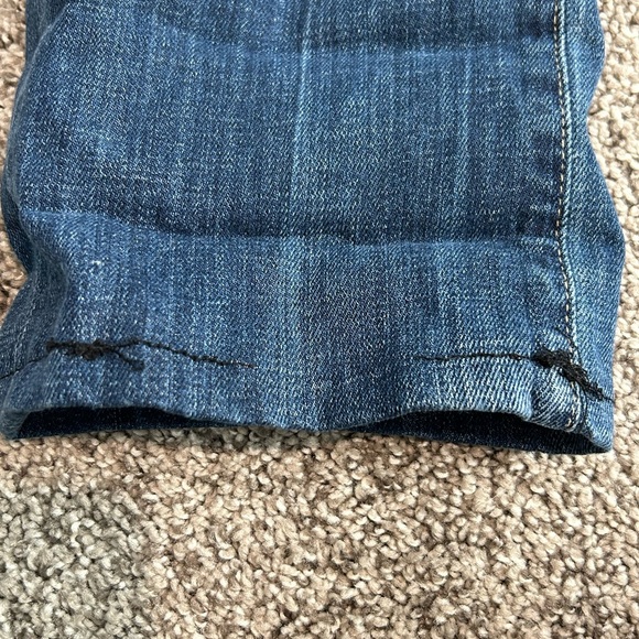 Citizens of Humanity by Jerome Dahan Size 28 Dark Blue Low Rise Straight Jeans - Picture 8 of 10